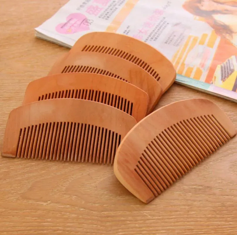 Natural Wood Beard Comb